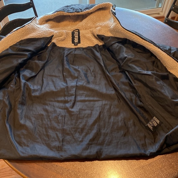 Details INTL Women’s Faux Fur Hooded black Quilted Jacket Coat  XXL - Picture 9 of 11